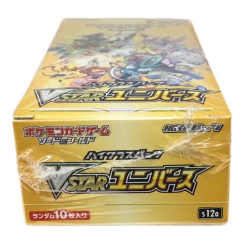 ポケモンカードゲーム ソード＆シールド 拡張パック「ハイクラスパック VSTARユニバース」S12a 1BOX 未開封品