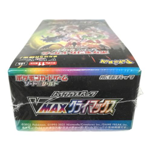 ポケモンカードゲーム ソード＆シールド 拡張パック「ハイクラスパック VMAXクライマックス」S8b 1BOX 未開封品