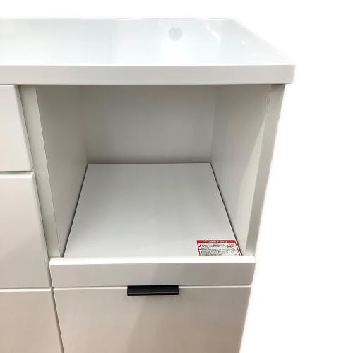 ニトリ キッチンカウンター ホワイト エトナ