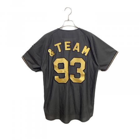 K*F様 阪神タイガース 76年復刻レプリカユニフォーム Fサイズ 阪神タイガース &team ベースボールシャツ 2025 ブラックダイナマイト