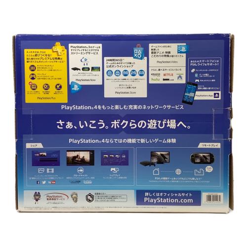 SONY (ソニー) Playstation4 HDD 500GB ジェット・ブラック CUH-2000A 箱付き