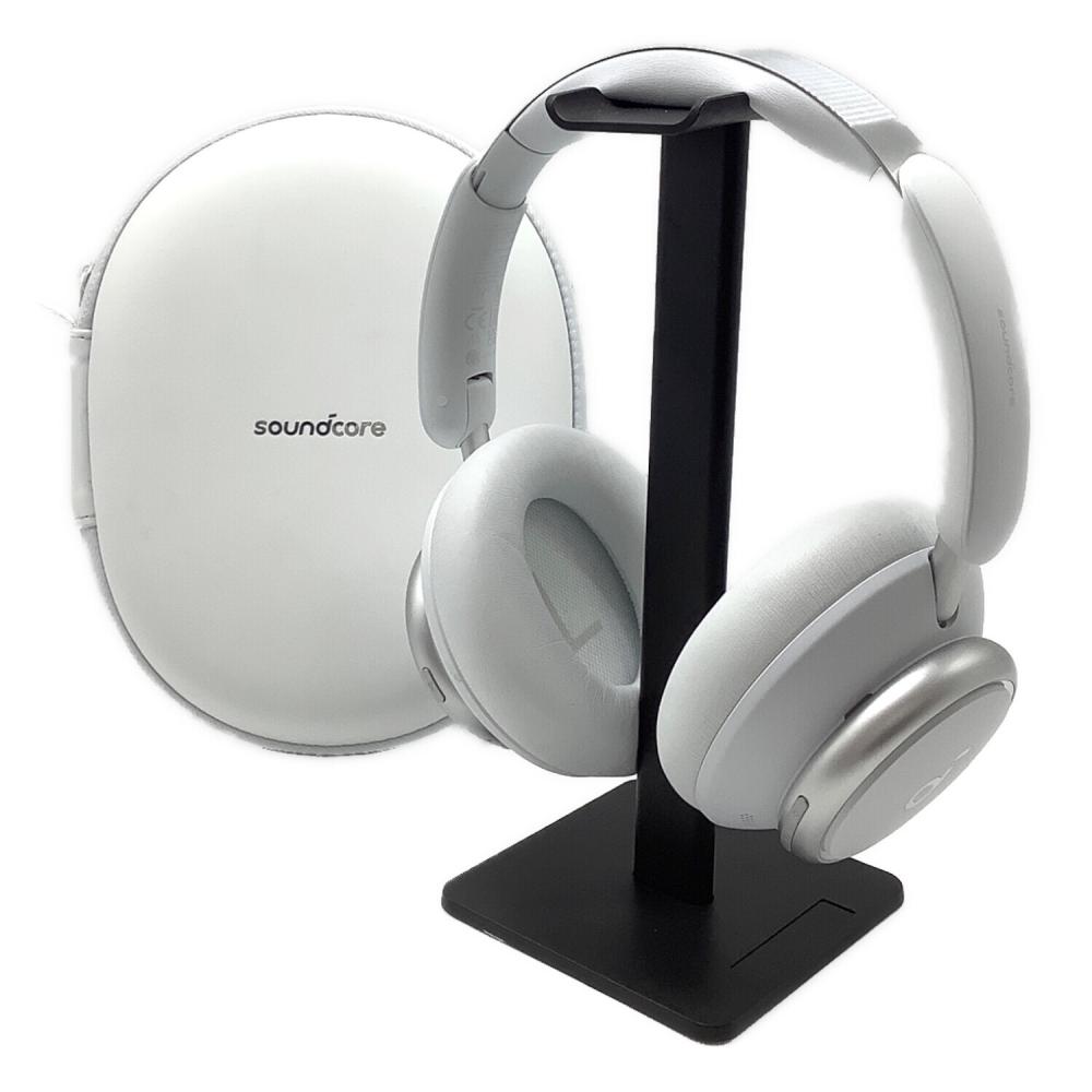Ankerアンカー　soundcore space Q45 ヘッドホン 白 真っ白なワイヤレスヘッドホン！ANCからLDAC、65時間再生まで全部入り