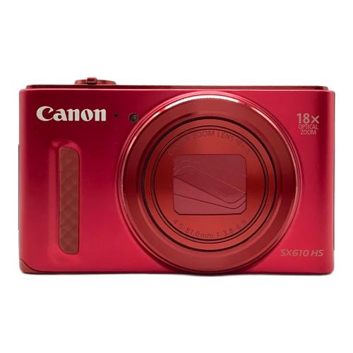 CANON (キヤノン) PowerShot SX610 HS レッド コンパクトデジタルカメラ PC2191