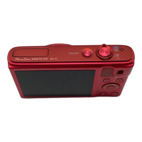 CANON (キヤノン) PowerShot SX610 HS レッド コンパクトデジタルカメラ PC2191