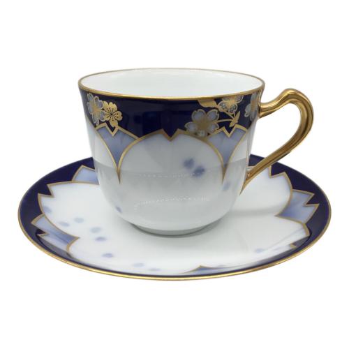 コーヒー碗皿 桜 2006年 57C/C199-2 大倉陶園(オオクラトウエン)