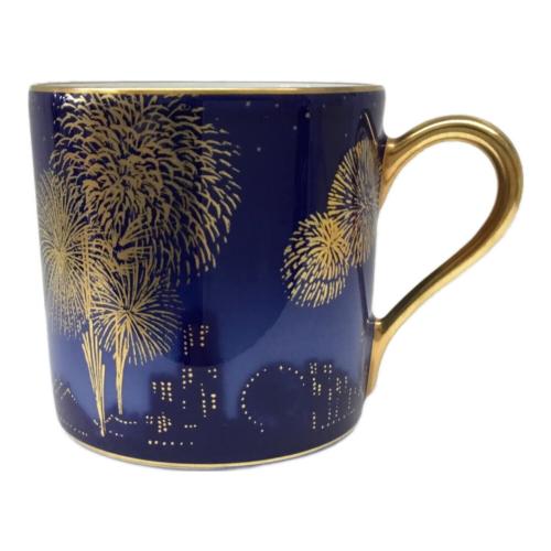 デミタス碗皿(カップ＆ソーサー) 花火 79C/C217 大倉陶園(オオクラトウエン)