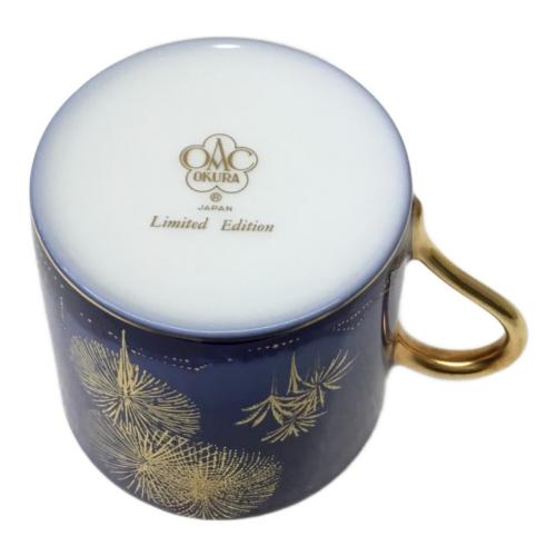 デミタス碗皿(カップ＆ソーサー) 花火 79C/C217 大倉陶園(オオクラトウエン)