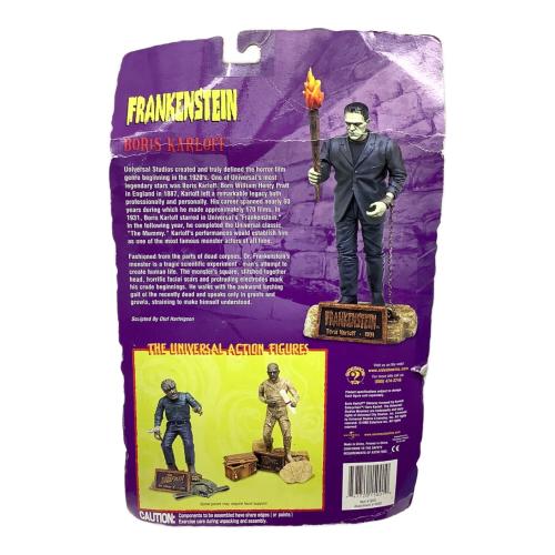 フランケンシュタイン ボリス・カーロフ ザ・ユニバーサルアクションフィギュア SIDESHOW TOY(サイドショウトイ) 経年ダメージ有り未開封品