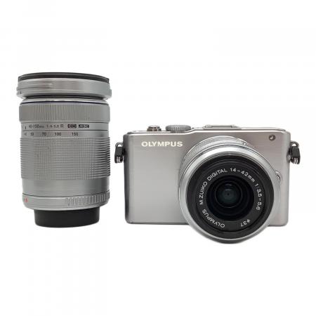 OLYMPUS (オリンパス) PEN Lite E-PL3 ダブルズームキット シルバー