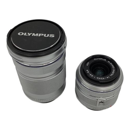 OLYMPUS (オリンパス) PEN Lite E-PL3 ダブルズームキット シルバー ミラーレス一眼カメラ