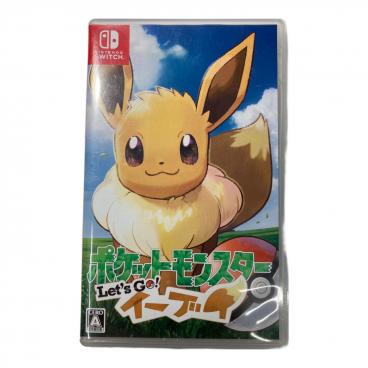 【ほぼ未開封】Nintendo Switchソフト　let's go ！イーブイ Nintendo (ニンテンドー) Nintendo Switch用ソフト ポケットモンスター