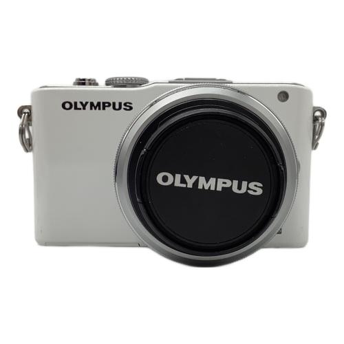 OLYMPUS (オリンパス) PEN Lite E-PL3 レンズキット ホワイト ミラーレス一眼カメラ