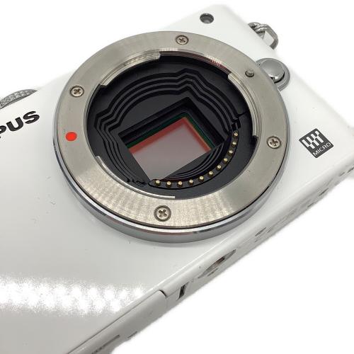 OLYMPUS (オリンパス) PEN Lite E-PL3 レンズキット ホワイト ミラーレス一眼カメラ