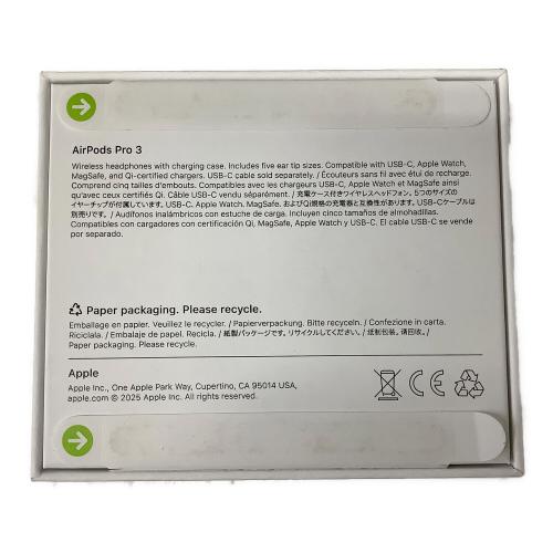 Apple (アップル) AirPods Pro(第3世代) MFHP4J/A