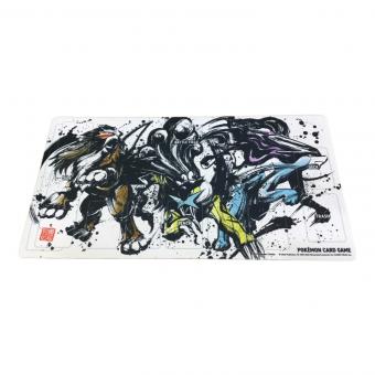 ラバープレイマット 墨絵列伝 エンテイ＆スイクン＆ライコウ ポケモンカード