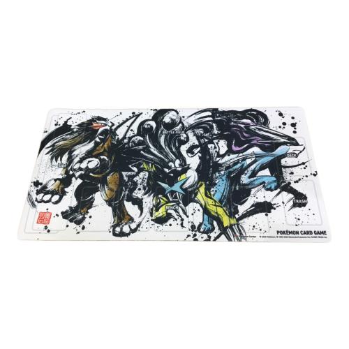 ラバープレイマット 墨絵列伝 エンテイ＆スイクン＆ライコウ ポケモンカード