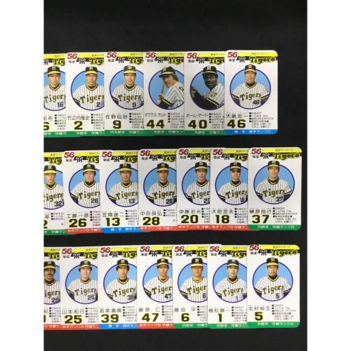 TAKARA (タカラ) 球団別選手カード プロ野球ゲーム 現状販売品 昭和56年度 阪神タイガーズ