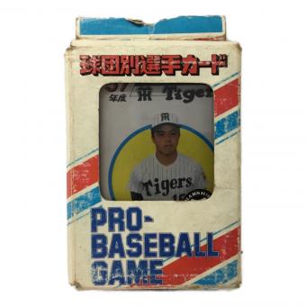 TAKARA (タカラ) 球団別選手カード プロ野球ゲーム 現状販売品 昭和57年度 阪神タイガーズ