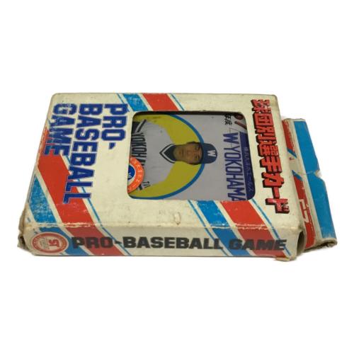 TAKARA (タカラ) 球団選手別カード プロ野球ゲーム 現状販売品 昭和57年度 横浜大洋ホエールズ
