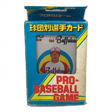 TAKARA プロ野球ゲーム 球団別選手カード TAKARA (タカラ) 球団選手別カード プロ野球ゲーム 現状販売品 昭和58