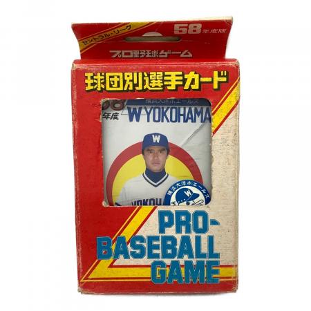TAKARA (タカラ) 球団選手別カード プロ野球ゲーム 現状販売品 昭和58