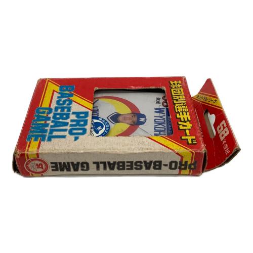 TAKARA (タカラ) 球団選手別カード プロ野球ゲーム 現状販売品 昭和58年度 横浜大洋ホエールズ