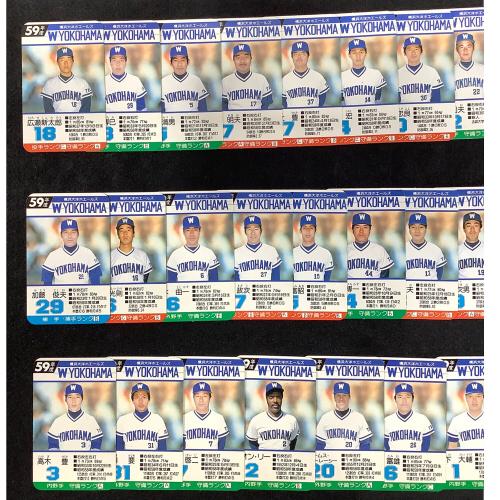 TAKARA (タカラ) 球団選手別カード プロ野球ゲーム 現状販売品 昭和59年度 横浜大洋ホエールズ