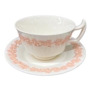 Wedgwood (ウェッジウッド) カップ&ソーサー embossed queen's ware