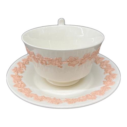 Wedgwood (ウェッジウッド) カップ&ソーサー embossed queen's ware