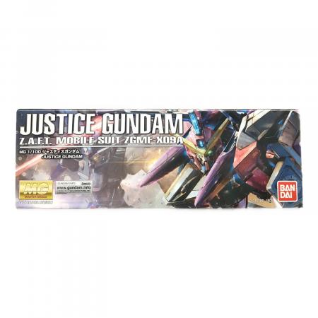 ジャスティスガンダム 1/100 MG 機動戦士ガンダムSEED ガンプラ 未組立