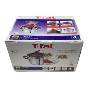 T-Fal (ティファール) 圧力鍋 クリプソアーチ パプリカレッド 4L