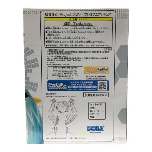 初音ミク 初音ミク Project DIVA-f プレミアムフィギュア SEGA(セガ) 未開封品