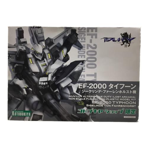 タイフーン ジークリンデ・ファーレンホルスト中尉機 マブラヴ DUTY -LOST ARCADIA- KOTOBUKIYA(コトブキヤ) 未組立品