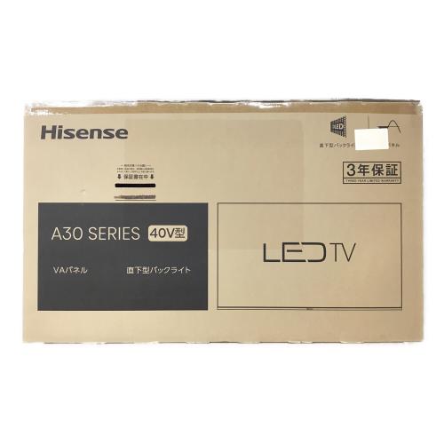 液晶テレビ 40インチ 40A30 2021年製 Hisense(ハイセンス) 未開封品