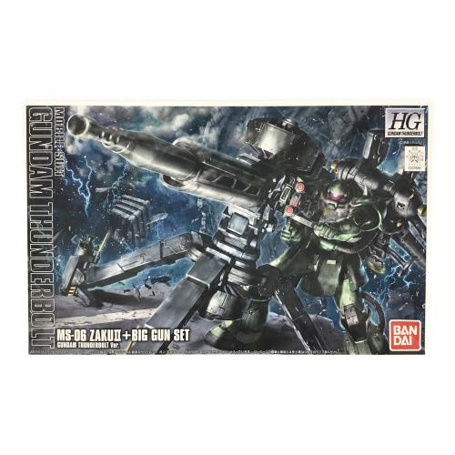 量産型ザク+ビッグ・ガン(GUNDAM THUNDERBOLT Ver.) 機動戦士ガンダム サンダーボルト 1/144 HG GUNDAM THUNDERBOLT BANDAI(バンダイ) ガンプラ 未組立品