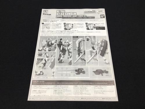 アトラスガンダム(GUNDAM THUNDERBOLT BANDIT FLOWAR Ver.) 機動戦士ガンダム サンダーボルト 1/144 HG GUNDAM THUNDERBOLT BANDAI(バンダイ) ガンプラ 未組立品