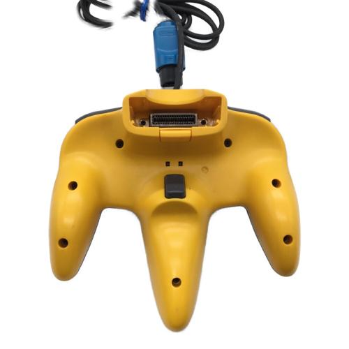 Nintendo64(ニンテンドー64) NUS-101 ポケモン・ピカチュウモデル ブルー×イエロ－