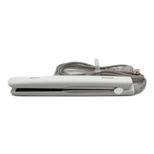 Panasonic (パナソニック) ストレートアイロン ナノケア EH-HS0J ホワイト