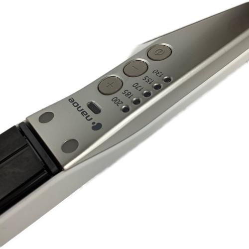 Panasonic (パナソニック) ストレートアイロン ナノケア EH-HS0J ホワイト
