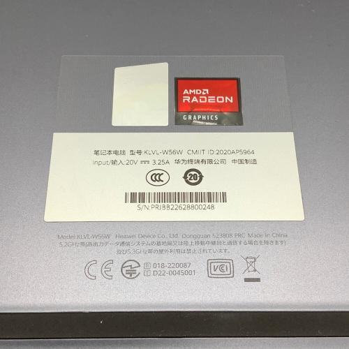 HUAWEI (ファーウェイ) Mate Book KLVL-W56W 14インチ