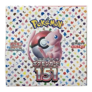 ポケモンカードゲーム スカーレット＆ヴァイオレット 拡張パック「強化拡張パック ポケモンカード151」SV2a 1BOX 未開封品