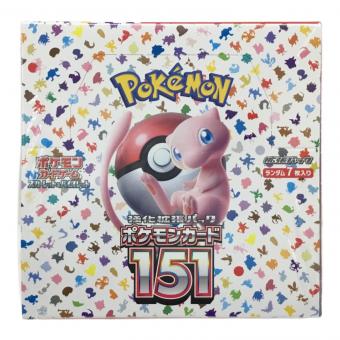 ポケモンカードゲーム スカーレット＆ヴァイオレット 拡張パック「強化拡張パック ポケモンカード151」SV2a 1BOX 未開封品