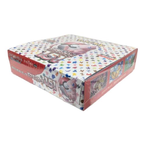 ポケモンカードゲーム スカーレット＆ヴァイオレット 拡張パック「強化拡張パック ポケモンカード151」SV2a 1BOX 未開封品