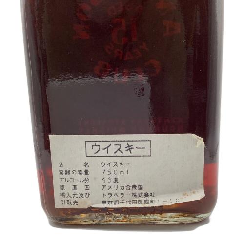 ANDERSON CLUB（アンダーソンクラブ）バーボン 15年 750ml
