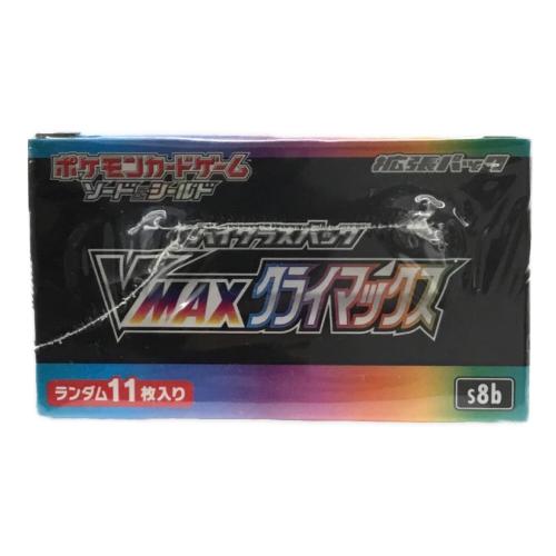 ポケモンカードゲーム ソード＆シールド 拡張パック「ハイクラスパック VMAXクライマックス」S8b 1BOX 未開封品