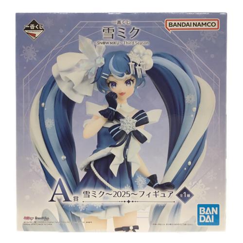 雪ミク～2025～ 一番くじ 雪ミク ～SNOWMIKU～ Third Season 初音ミク BANDAI NAMCO(バンダイナムコ) 未開封品