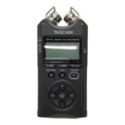 TASCOM (タスカム) リニアPCMレコーダー DR-40