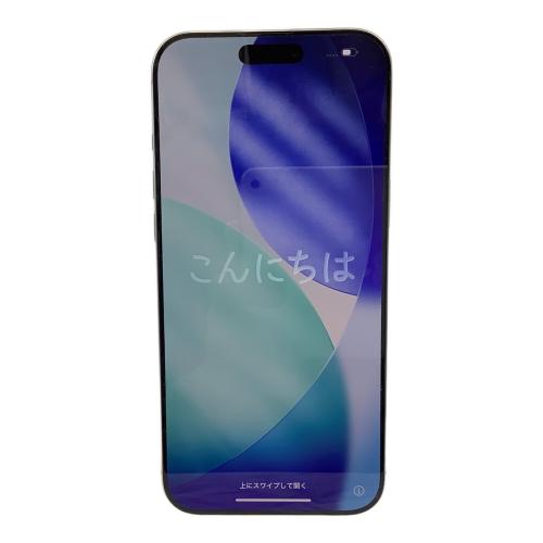 iPhone16 Pro Max MYWK3J/A 256GB シルバー Apple(アップル)