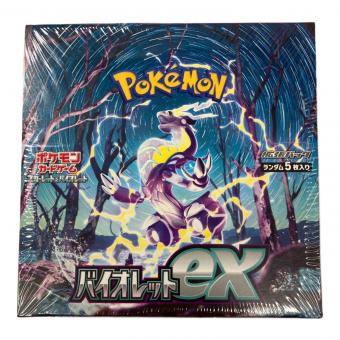 ポケモンカードゲーム  スカーレット&バイオレット　拡張パック　「バイオレットex」 1BOX 　sv1v　未開封品
