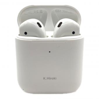 Apple (アップル) AirPods(第2世代) PRXJ2J/A イニシャル有